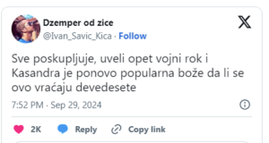 Sve poskupljuje, uveli opet vojni rok i Kasandra je ponovo popularna bože da li se ovo vraćaju devedesete